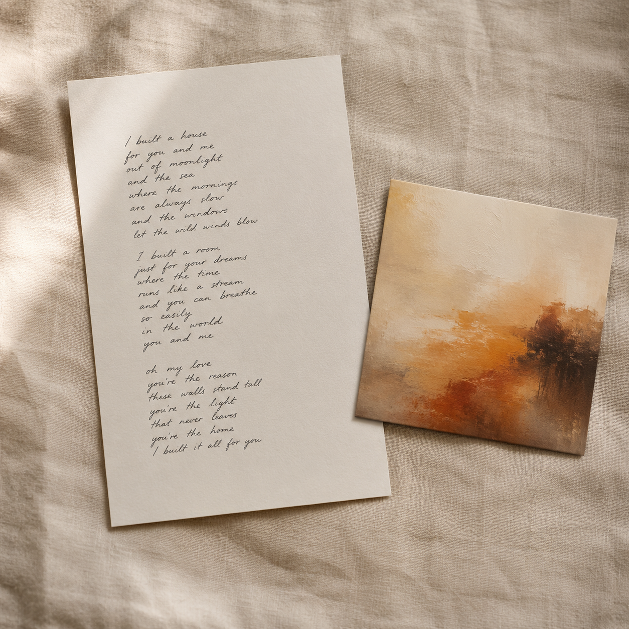 Digital Cover Art + Lyrics